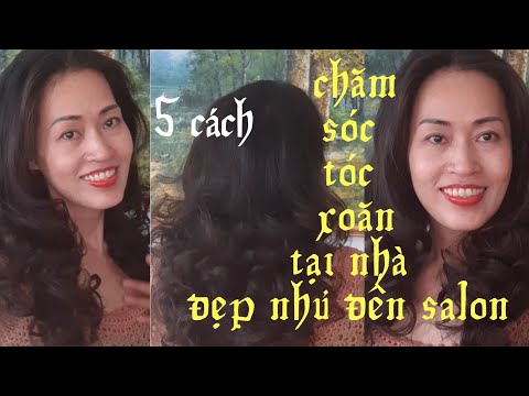 BẬT MÍ 5 cách chăm sóc tóc xoăn tại nhà đẹp như đến salon #HAIR03 - Kemtrinamda.vn