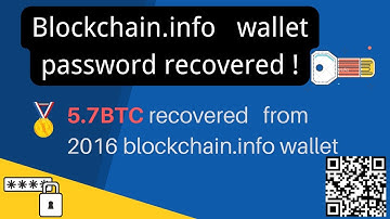 how i recover blockchain.info password for a 5.7 BTC wallet.aes.json