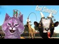 СИМУЛЯТОР КОЗЛА теперь я коза GOAT SIMULATOR говорящая КОШКА ЛАНА играет