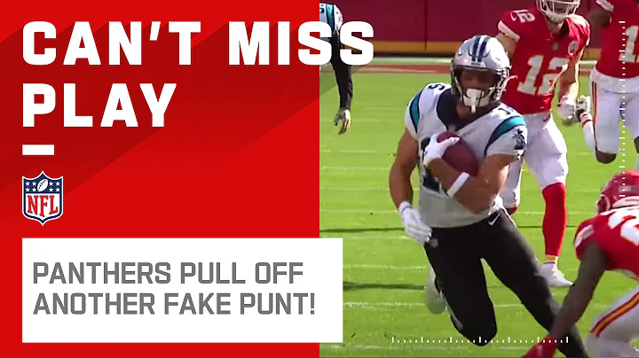 Panthers Pull Off the Fake Punt 2 Games in a Row