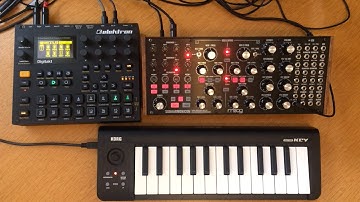 Moog Subharmonicon and Elektron Digitakt jam