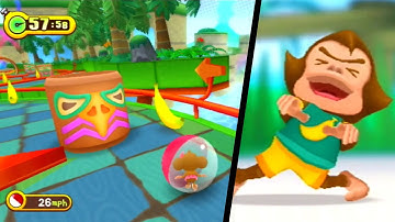Super Monkey Ball: Step & Roll ... (Wii) Gameplay