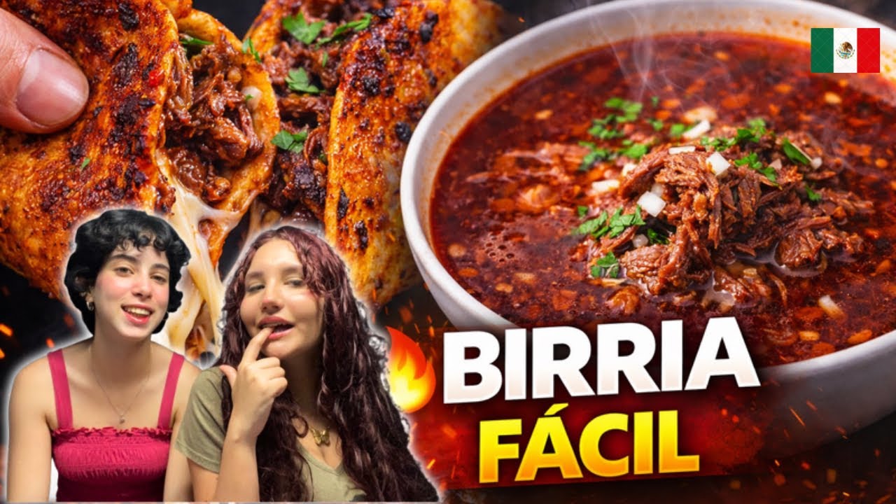 Cubanas reaccionan a la BIRRIA más FÁCIL 🇲🇽🔥… terminó siendo una LOCURA 😳