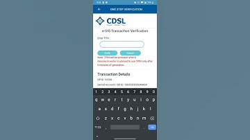 How to generate tpin in CDSL | CDSL में  tpin कसे जेनेरेट  करे | Easy steps