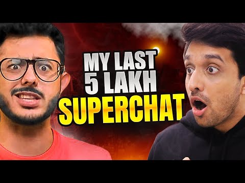 My Last 5 LAKH Superchat Video || Mr. Random @CarryMinati