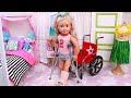 Surprise beach birthday party for sick girl! Play Dolls