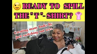 ** SASSY SATURDAYS WITH LINDA // SASSY STYLING SESSION # 78 USING TEES & TANKS TO CREATE OUTFITS **