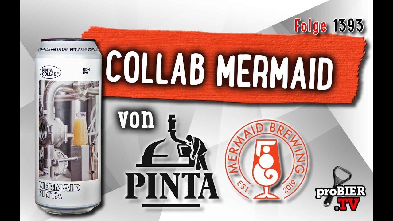 Collab PL Mermaid von Browar Pinta Craft Bier Verkostung 1393 YouTube