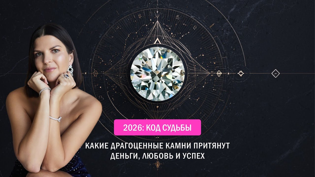 2026: код судьбы. Какие драгоценные камни притянут деньги, любовь и успех
