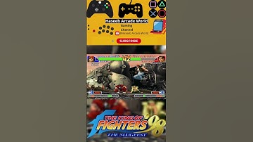 KOF98 Ralf VS Takuma #Haseebarcadeworld #Thekingoffighter98 #Fightcade2 #Shorts