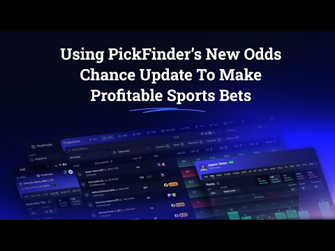 How To Make Profitable Sports Bets: PickFinder's New Update - video from PickFinder