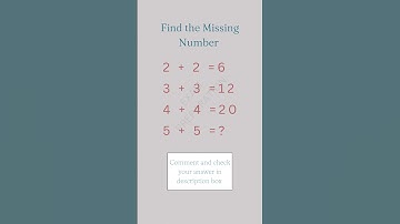 Find the Missing Number|#viral #shortsviral #exam #mathpuzzle #maths #puzzle #quiz #tiktok #aptitude