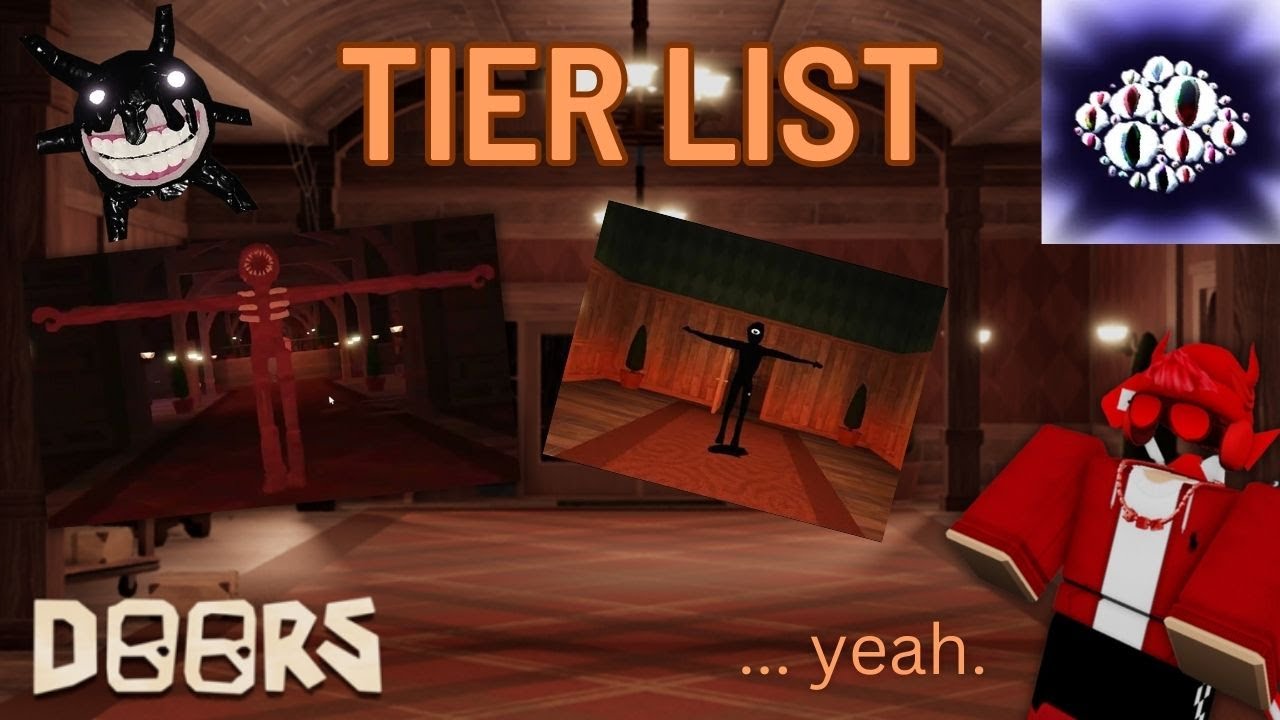 Create a ALL doors monsters (as of hotel+ update) Tier List - TierMaker