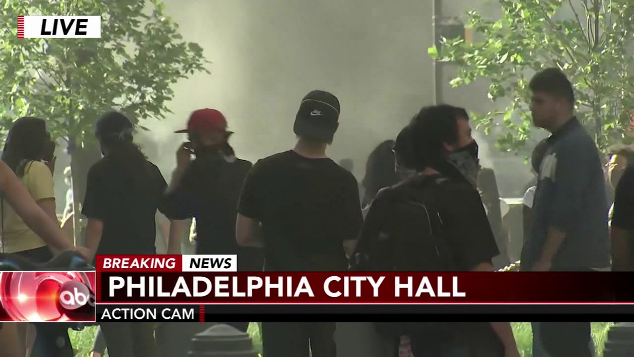George Floyd protests turn violent in Philadelphia