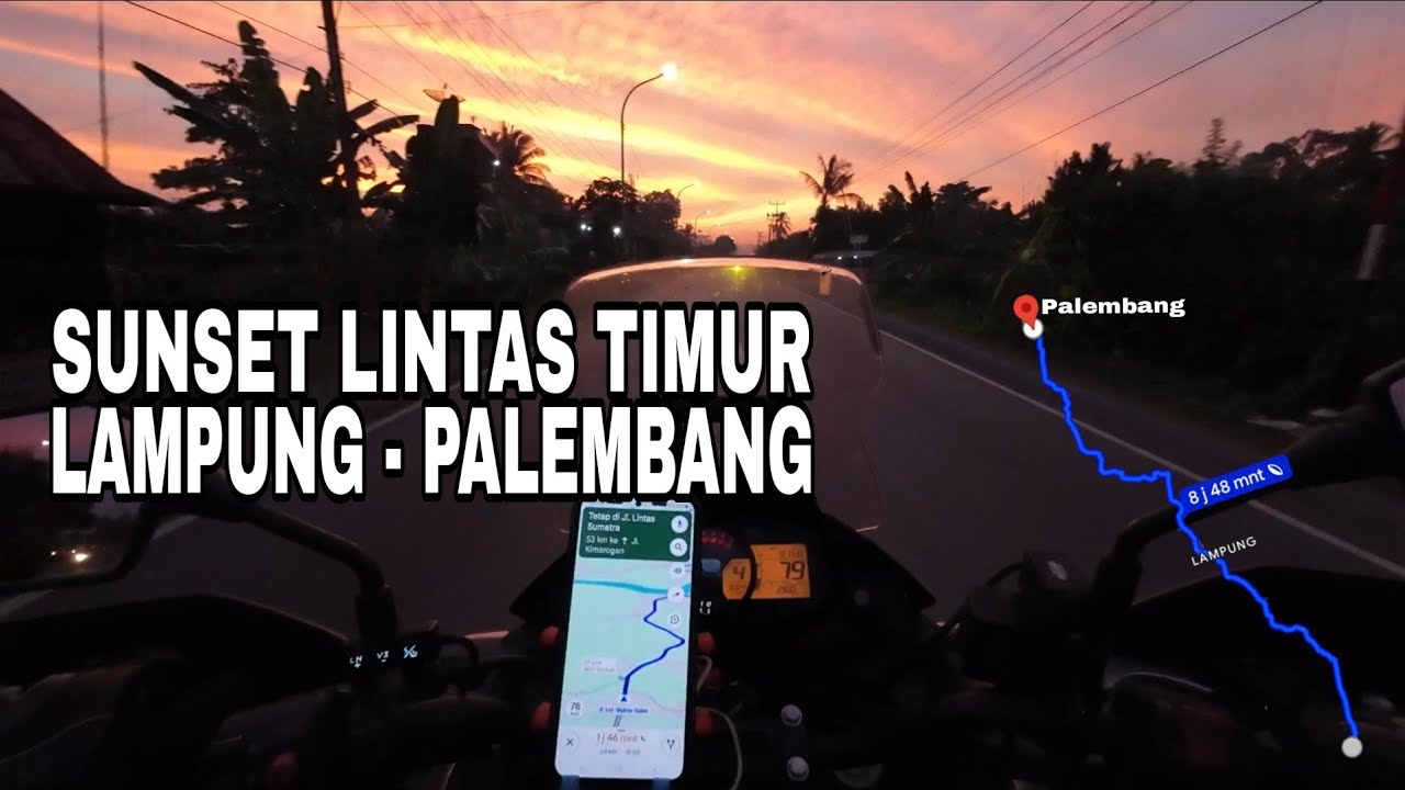 CERITA TOURING 2024 | DAY8 FINISH PALEMBANG, MASIH LINTAS TIMUR LAMPUNG - PALEMBANG #versys250