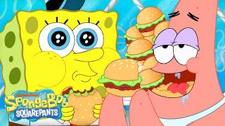 3 Hours of One Krabby Patty Moment From EVERY SpongeBob Episode 🍔 | SpongeBob
