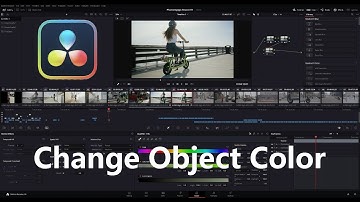 How to Change Color of any object in Davinci Resolve 18
