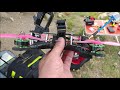 Dron de carreras con bateria 5s. Freestyle. Visto desde fuera. Dron rapido y potente. Acrobacias