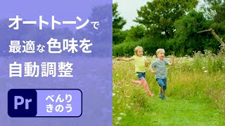 【Premiere Pro】1分解説！オートトーンで最適な色味を自動調整 | アドビ公式 screenshot 3