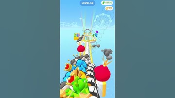 runner coaster lvl 59 gameplay all games #shorts #runnercoaster #allgames #viralvideo