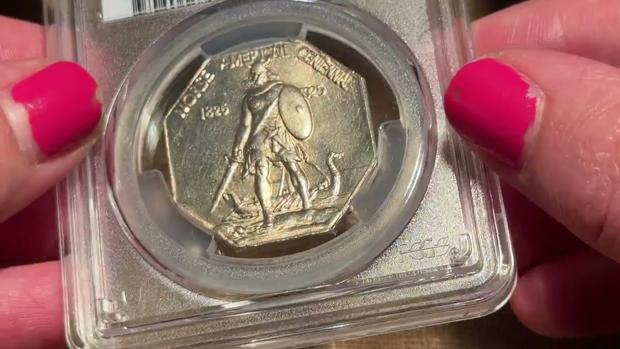 1925 Norse Medal, Thick, PCGS MS63 CAC - David Kahn Rare Coins