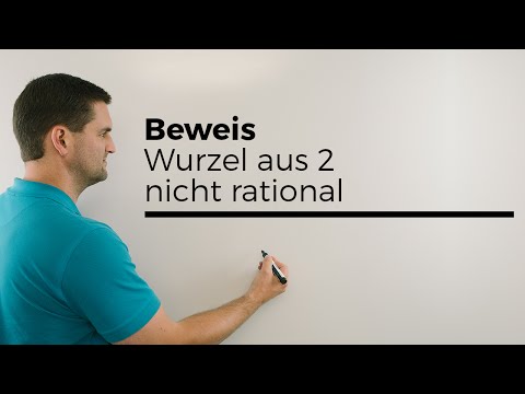 Video: Können zwei irrationale Zahlen rational sein?