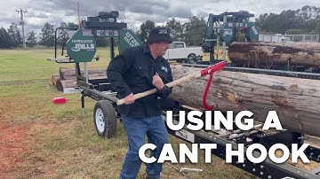 Using a Cant Hook - Mill owners guide