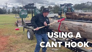 Using a Cant Hook - Mill owners guide