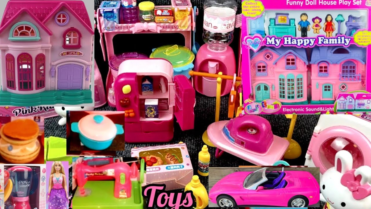 Minutes Satisfying with Unboxing Cute Princess House Life Toys Collection Review Toys | ASMR