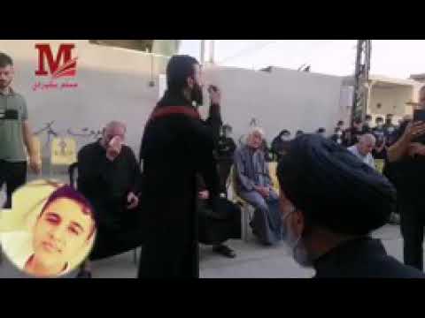 سيد صادق الموسوي ذكرى استشهاد شهيد البطل سيد مصطفى ابن ممثل مرجعية السيد قنبر الموسوي