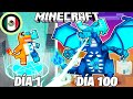 ¡Sobreviví 100 DÍAS como un WARDEN POKÉMON en Minecraft HARDCORE!