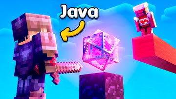 Minecraft Bedrock PRO Tries Java for the First Time...