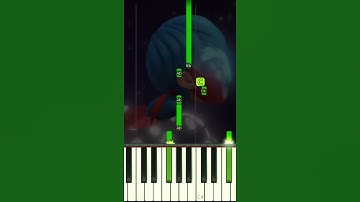 Thumbnail of COSMOBUG TRANSFORMATION SONG - EASY Piano Tutorial  #shorts