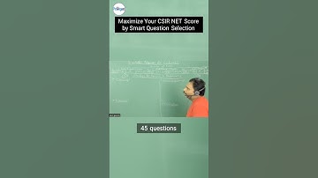 Maximize Your CSIR NET Physics Score with Smart Question Selection | Exam Strategy & Tips