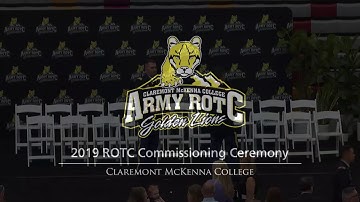 2019 ROTC Commissioning Ceremony: 2019 ROTC Commission Ceremony