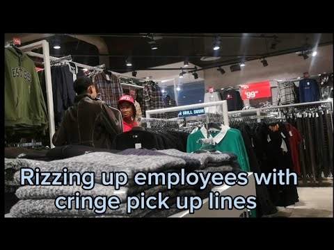 How Rizz Employee THE PARADOX RIZZ UP EMPLOYEES WITH CRINGE PICK UP LINES - YouTube