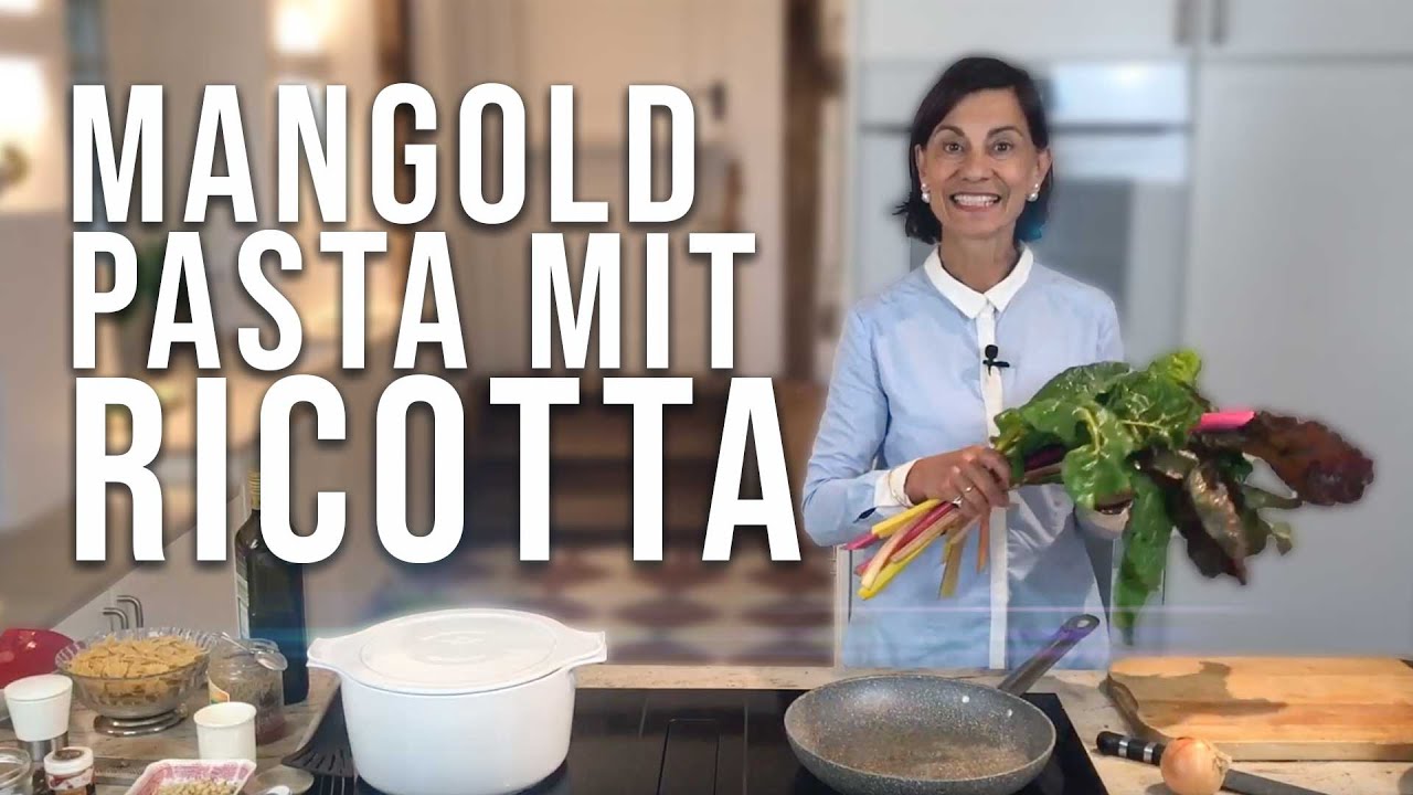 Rezeptvideo: Mangold-Pasta mit Ricotta – Mit Dagmar von Cramm