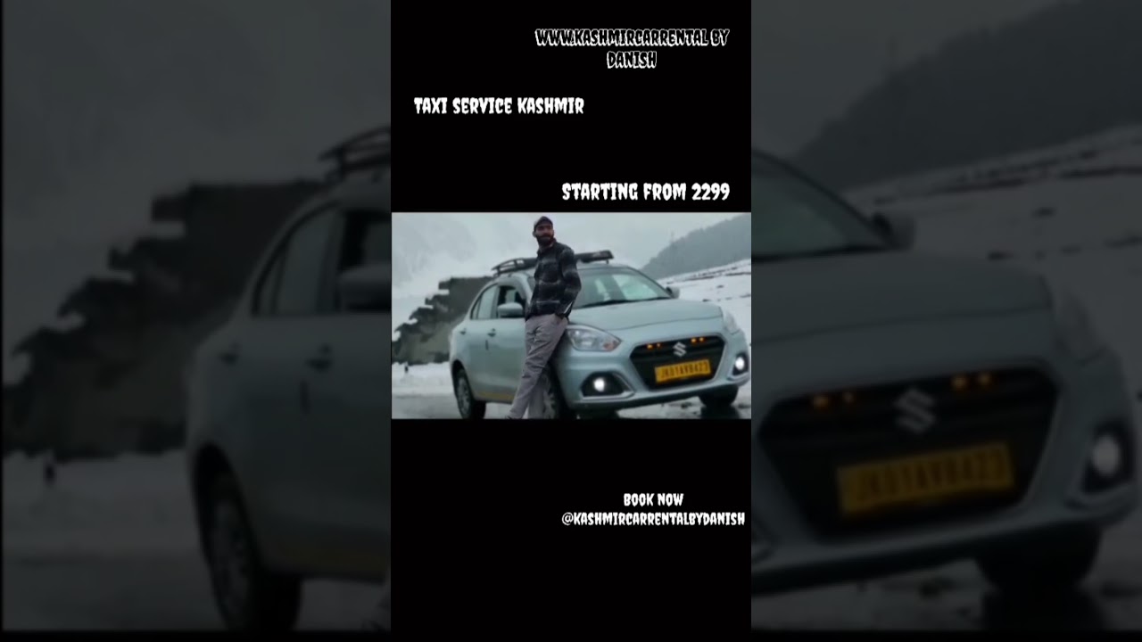 Explore kashmir  with Ease!🚕Book reliable & Affordable Taxi service for srinagar jammu ||Ladakh ✅️