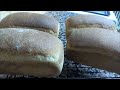 Pan de molde y panecillos para hamburguesas semiintegrales (con una misma receta)