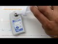 How to use a digital refractometer  pal1