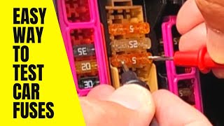 Easy Way to Test Car Fuses