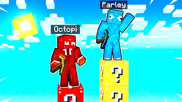 NOOB vs PRO vs HACKER: Lucky Block Tower Race!