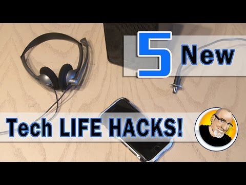 5 New TECH LIFE HACKS You May Have Never Seen!
