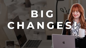 Big Changes & The Future of my Brand | Graphic Design Business