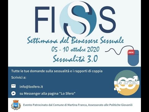 Settimana del Benessere Sessuale 2020