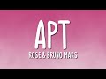 ROSÉ Bruno Mars APT Lyrics mp3