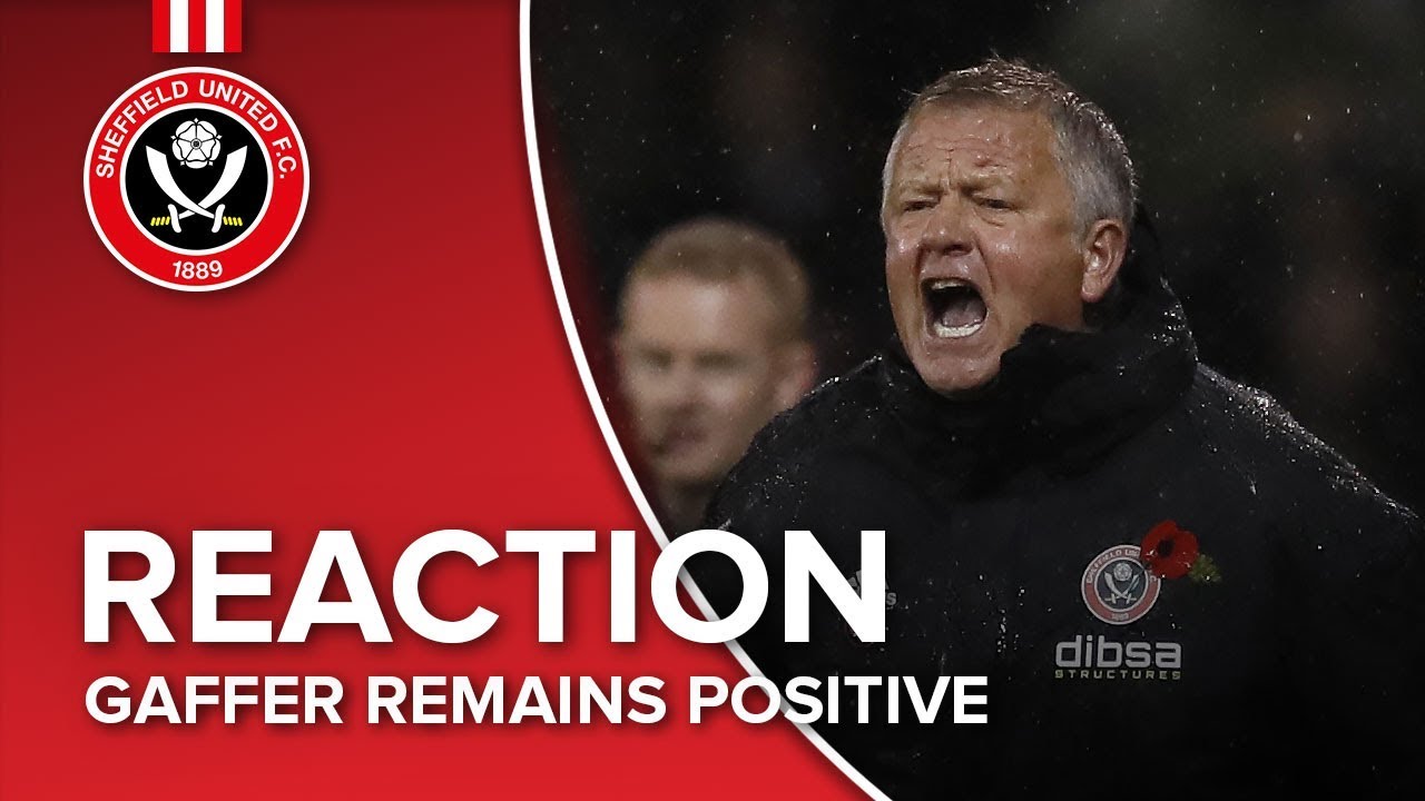 Chris Wilder remains positive