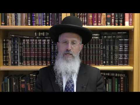 הרב אברהם יוסף שליט"א סדר אמירת הלל בחג החנוכה