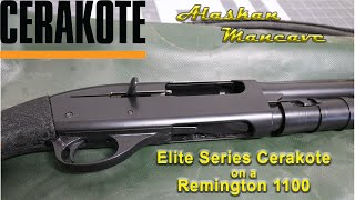 Elite series Cerakote on a Remington 1100