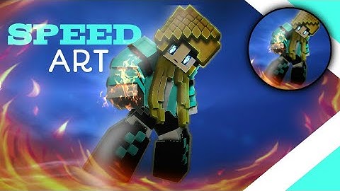 MINECRAFT RENDER | Speed art #1 | Ps Touch |
